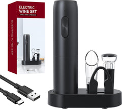 5-In-1 Electric Wine Bottle Opener Set