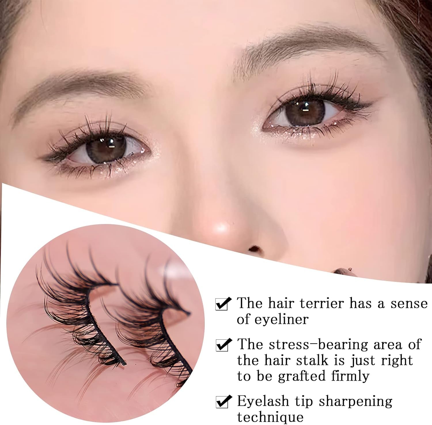 5 Pairs of Natural 3D False Eyelashes