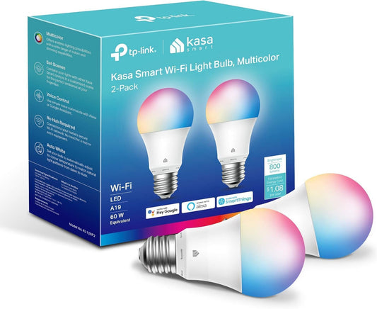 Smart Wifi Bulbs Compatible with Alexa and Google Home