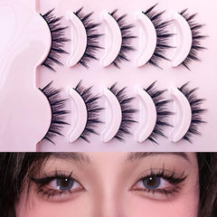 5 Pairs of Natural 3D False Eyelashes