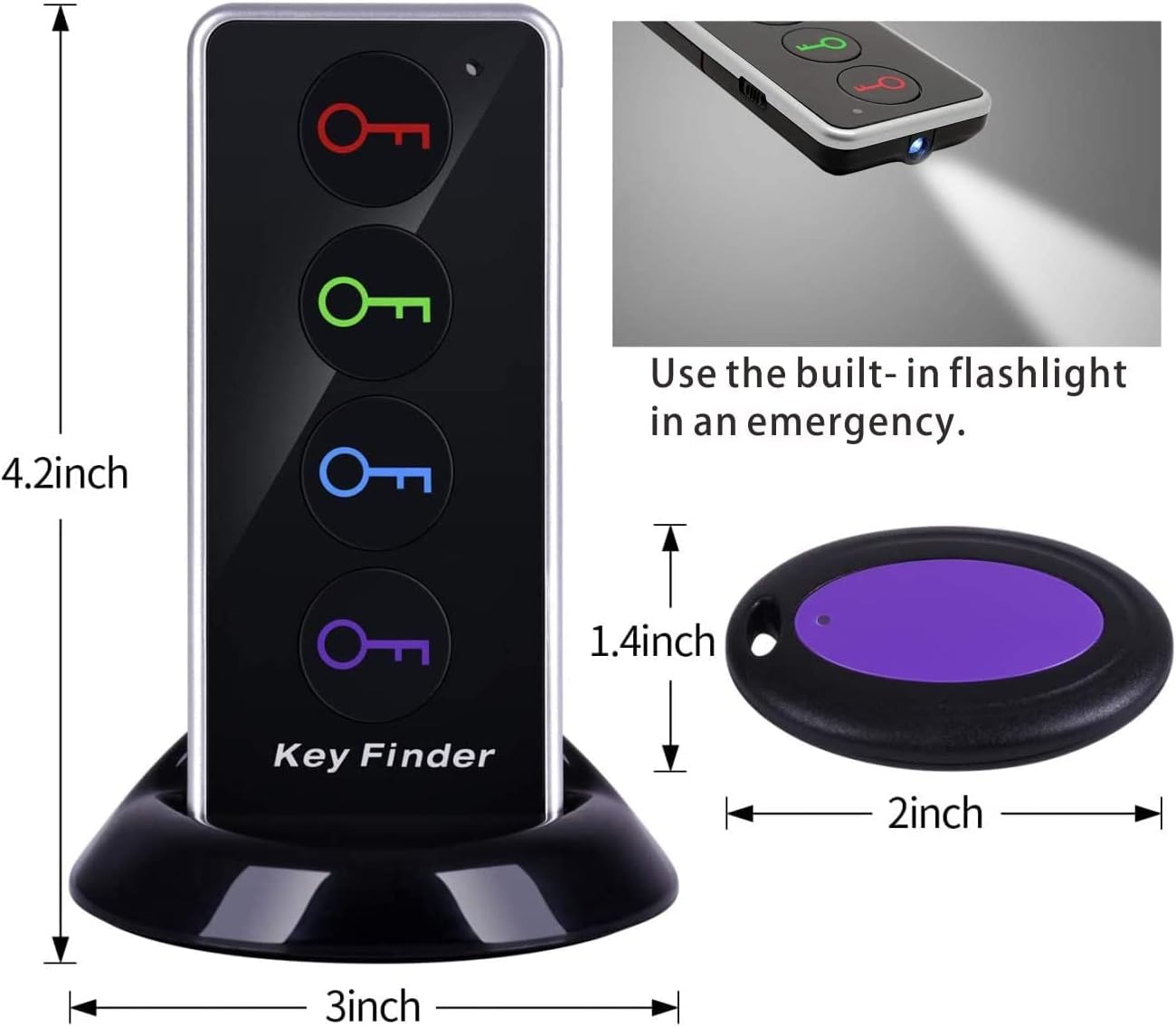 Wireless Remote Tracker Key Finder