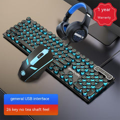Punk Keyboard and Mouse Set