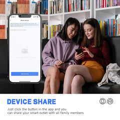 Smart Tamper Resistant Outlet Compatible with Alexa and Google Assistant