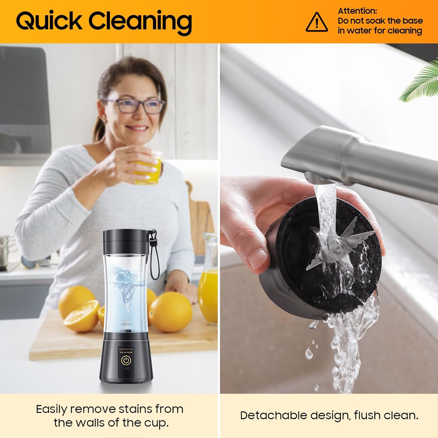 Cordless Portable Mini Blender