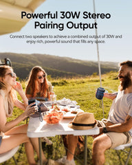 Portable Bluetooth Speaker with Lights