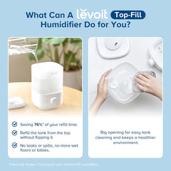 2.5L Tank Humidifiers for Large Room