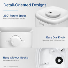 2.5L Tank Humidifiers for Large Room