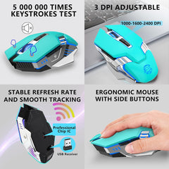 Wireless Bluetooth Gaming Mouse