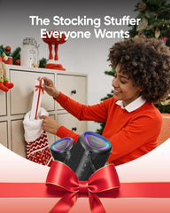 Portable Bluetooth Speaker with Lights