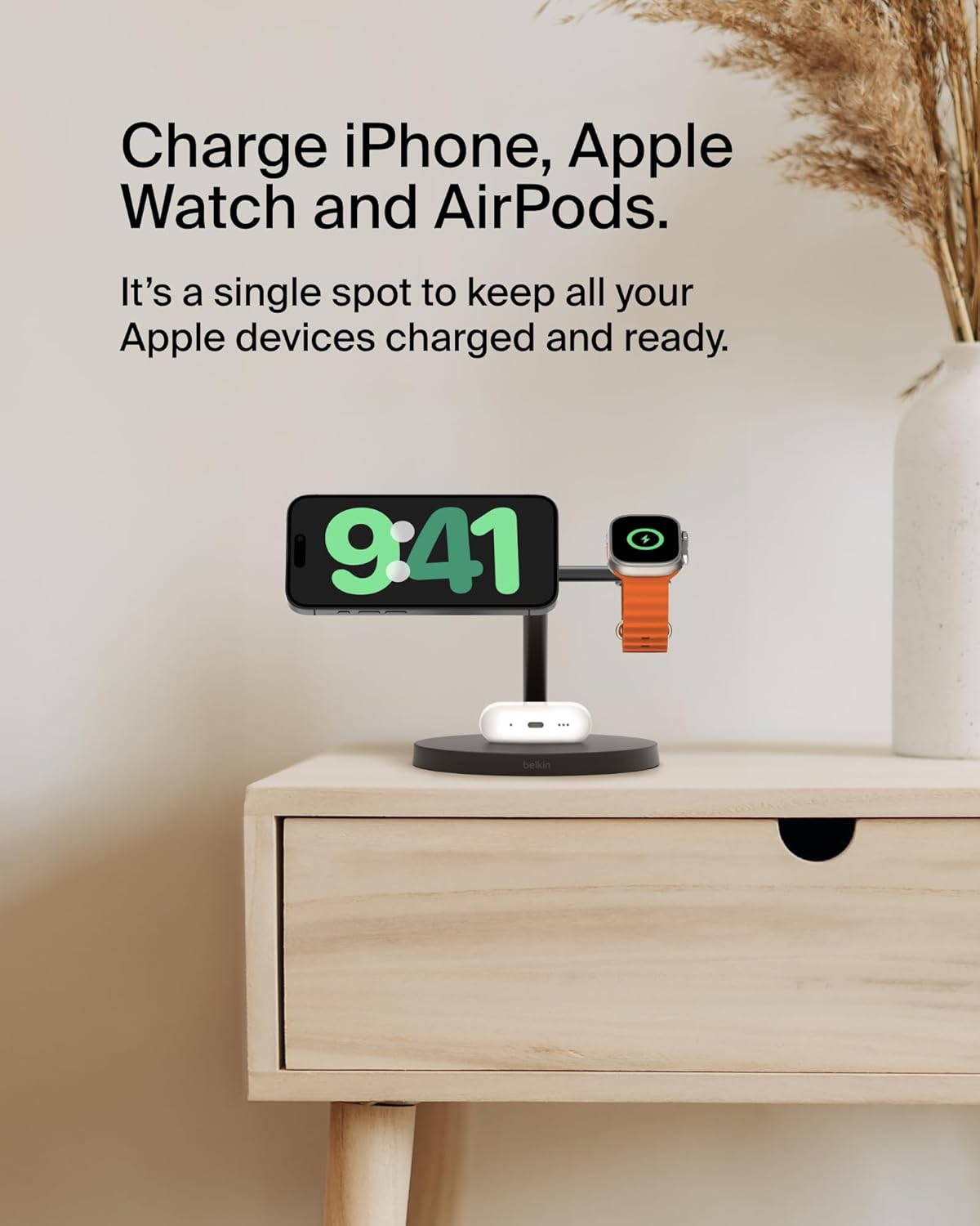 3-In-1 Wireless Charging Station