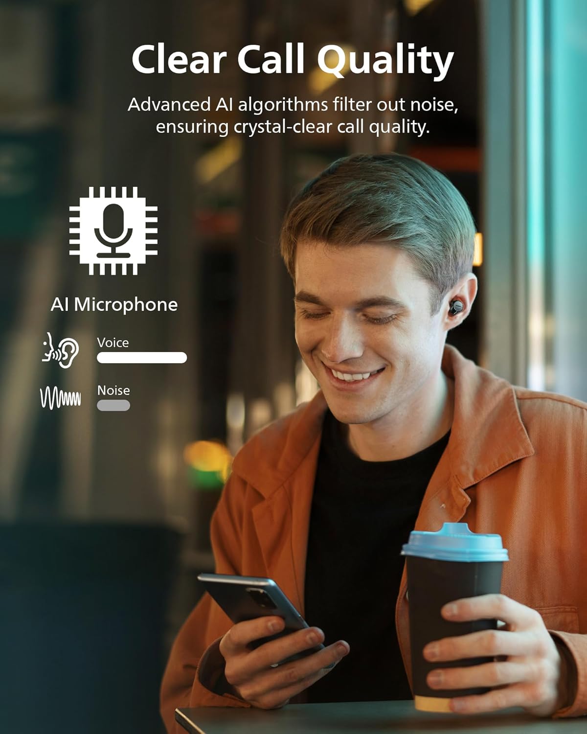 Wireless Powerful Bass Headphones