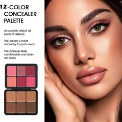 Waterproof Makeup Cream Blush Palette