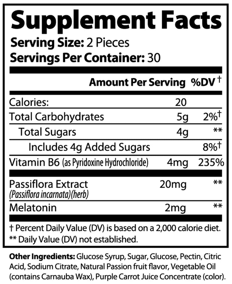 Sleep Well Gummies (Adult)