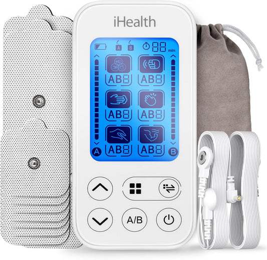 Dual-Channel TENS Unit Muscle Stimulator