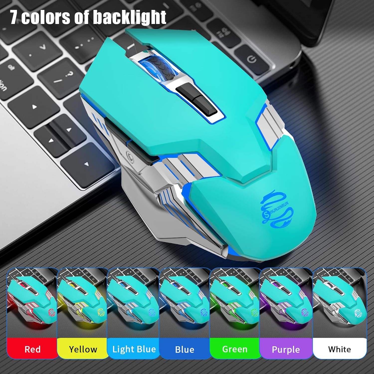 Wireless Bluetooth Gaming Mouse