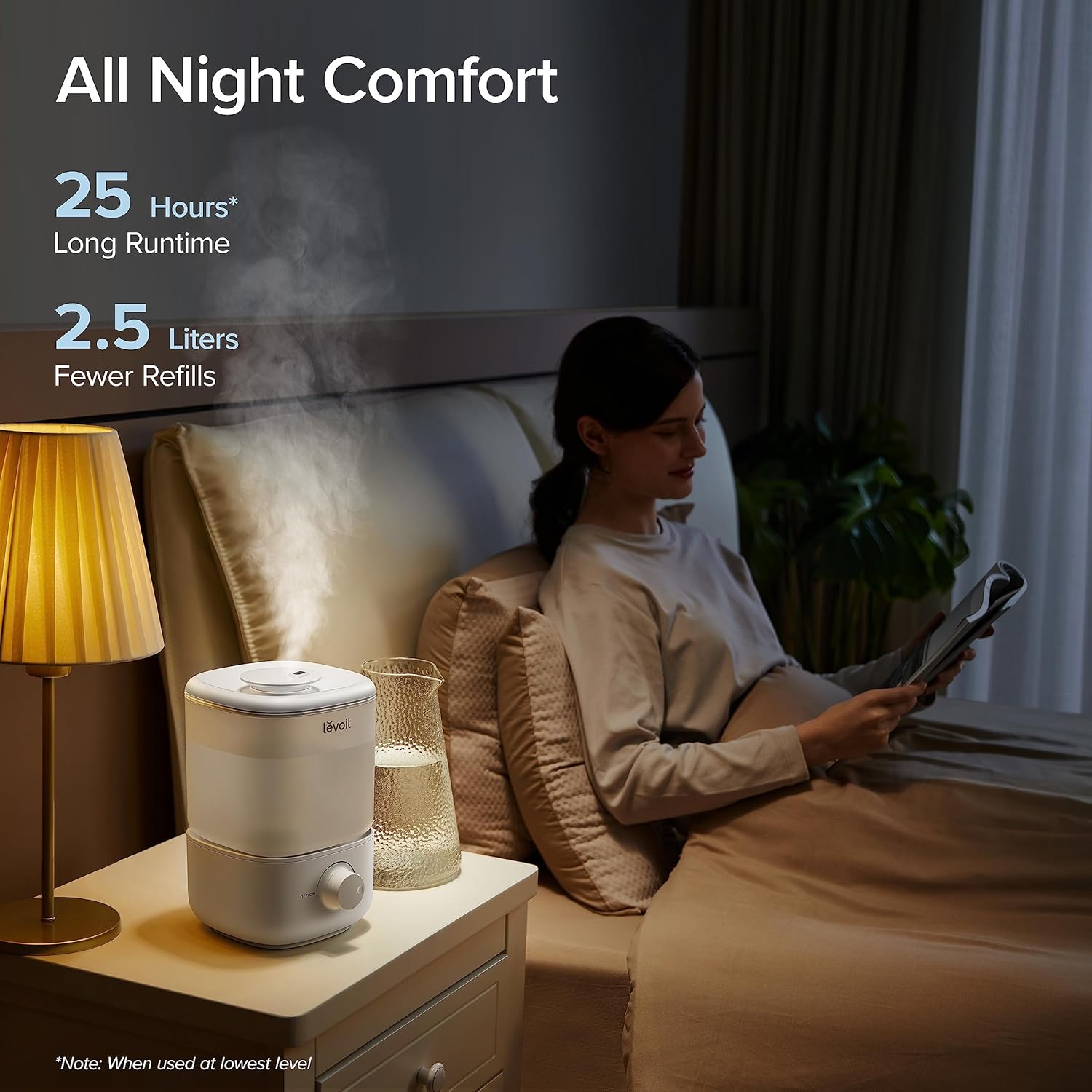 2.5L Tank Humidifiers for Large Room