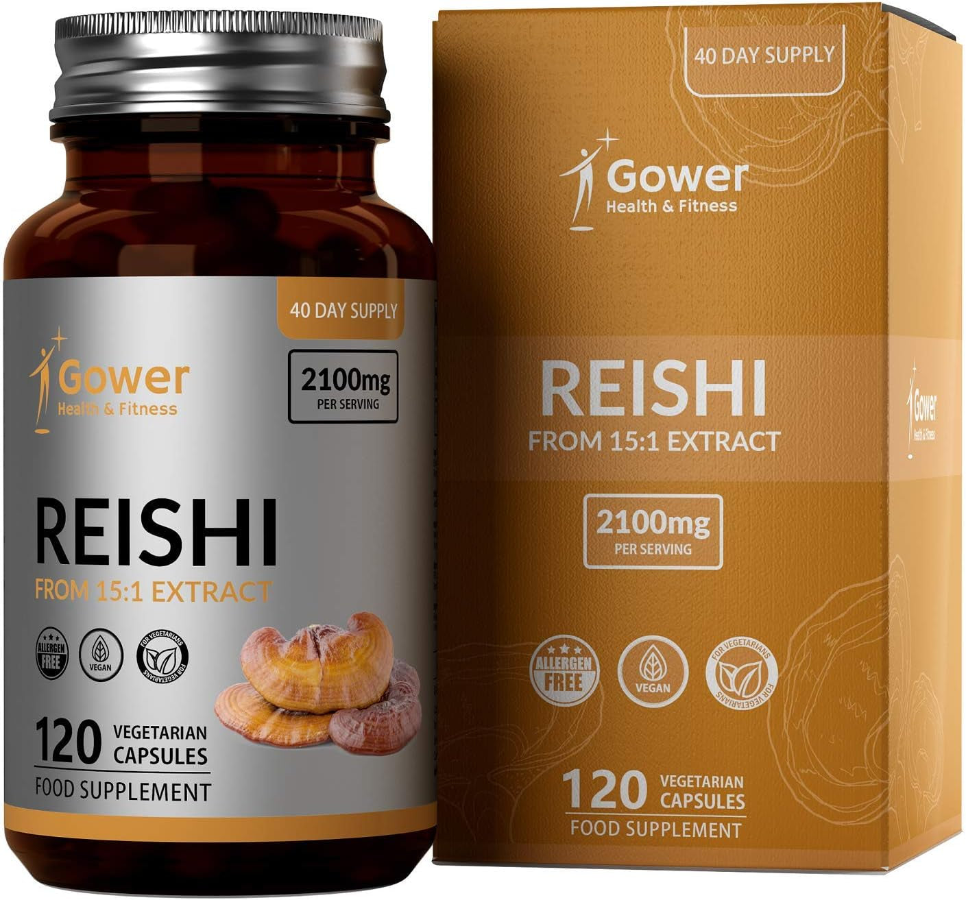 Reishi Mushroom Supplement Extract