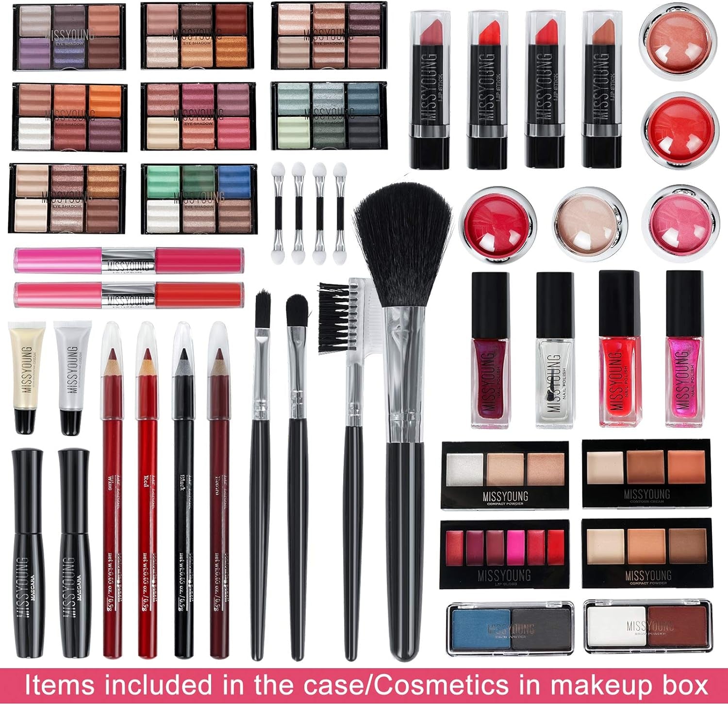 102-Piece Makeup Palette Set