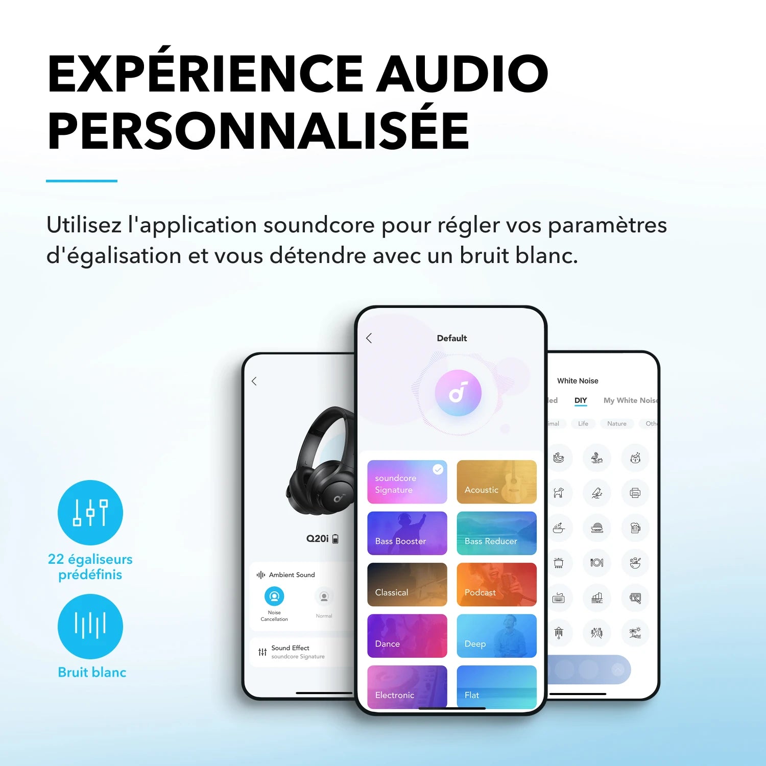 Q20i Bluetooth Over-Ear Headphones - Salerno