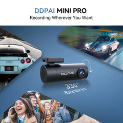 MINI Pro Dash Cam 1296P UHD Night Vision 330° Rotatable Lens - Salerno