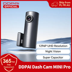 MINI Pro Dash Cam 1296P UHD Night Vision 330° Rotatable Lens - Salerno