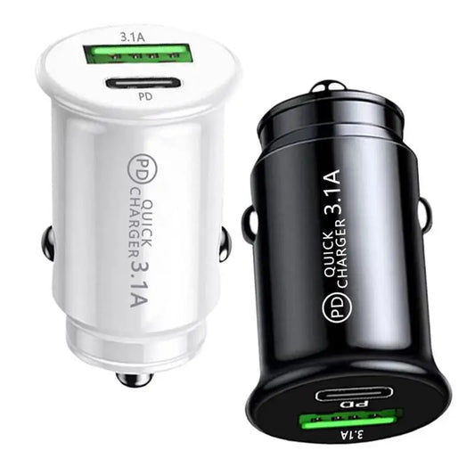 Type C Car Charger Adapter - Salerno