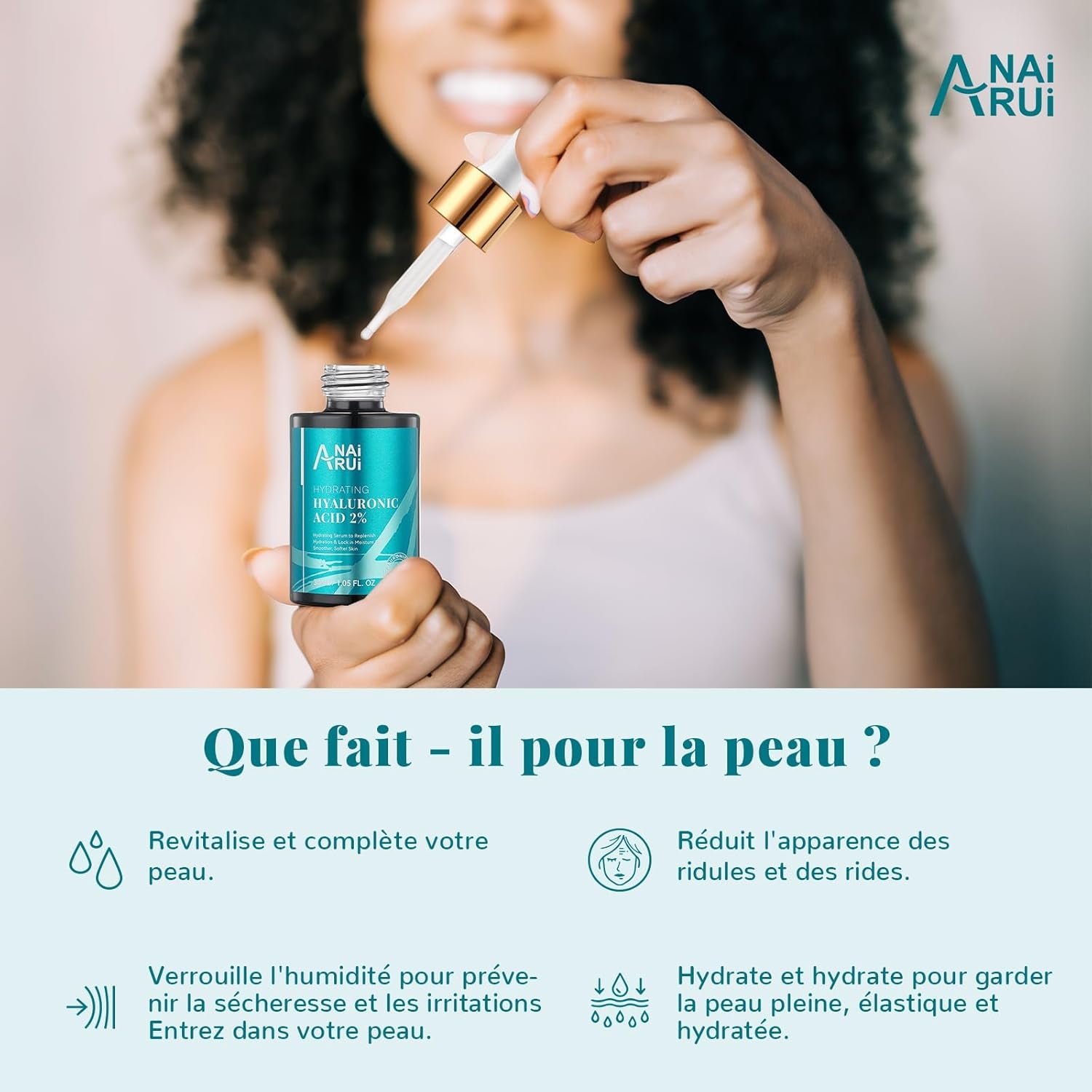 Hyaluronic Acid Face Serum with Vitamin C/E