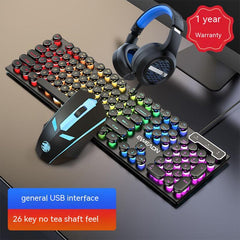 Punk Keyboard and Mouse Set