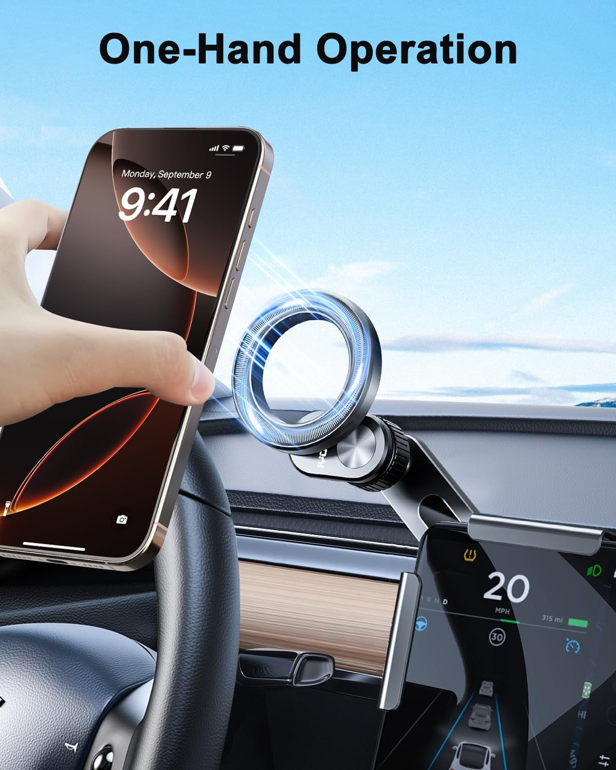 Tesla Phone Mount for Tesla Model Y