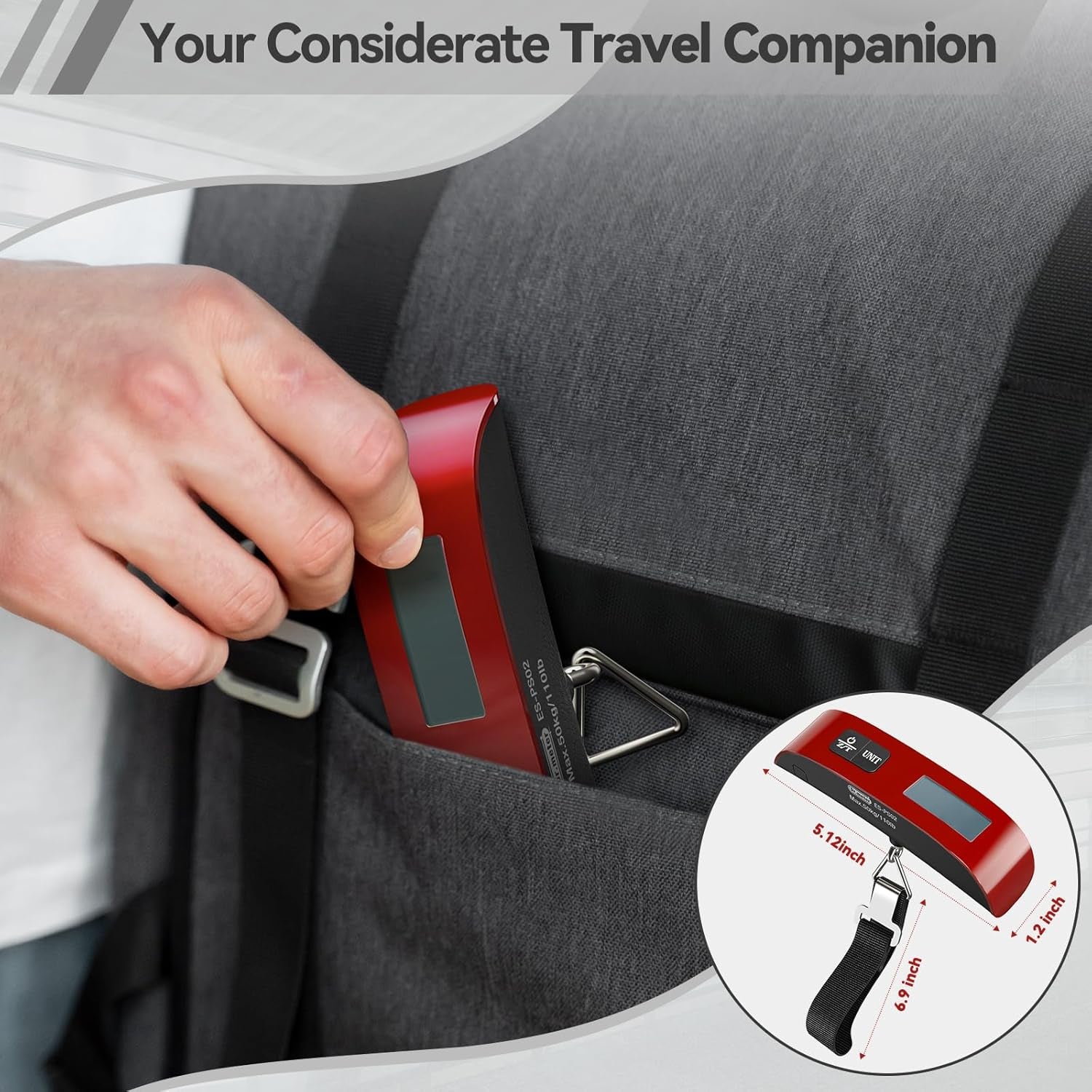 Luggage Weight Scale Backlight