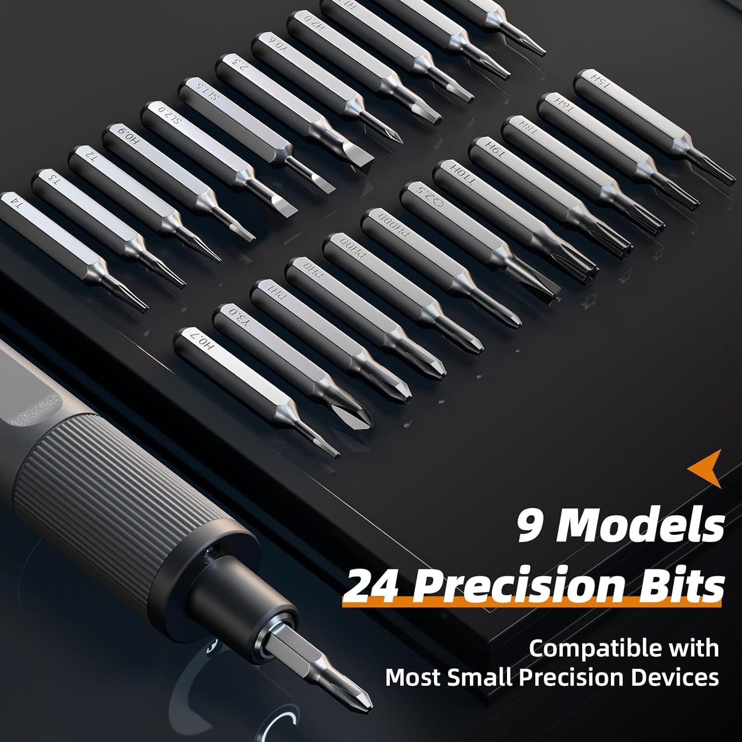 24-In-1 Mini Electric Screwdriver Set 