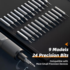 24-In-1 Mini Electric Screwdriver Set 