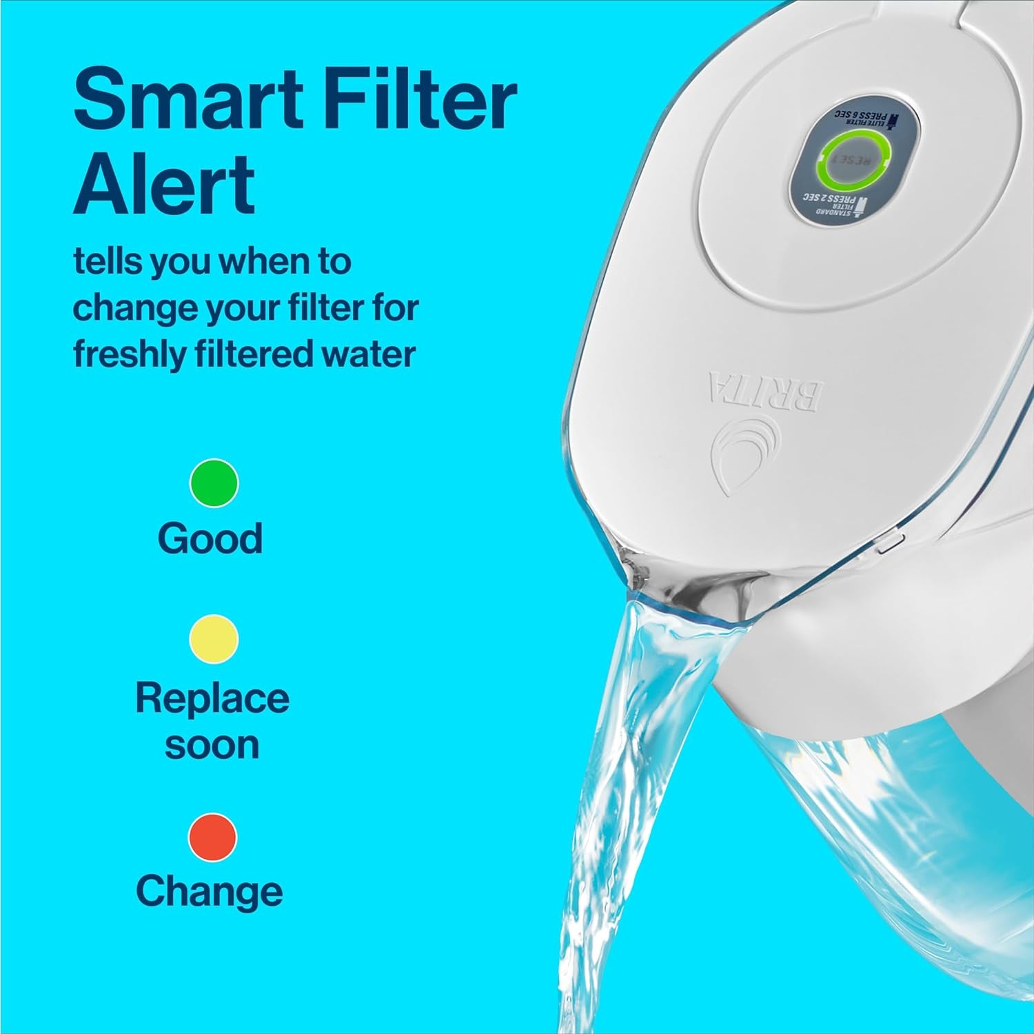 Water Filter Pitcher for Drinking Water 