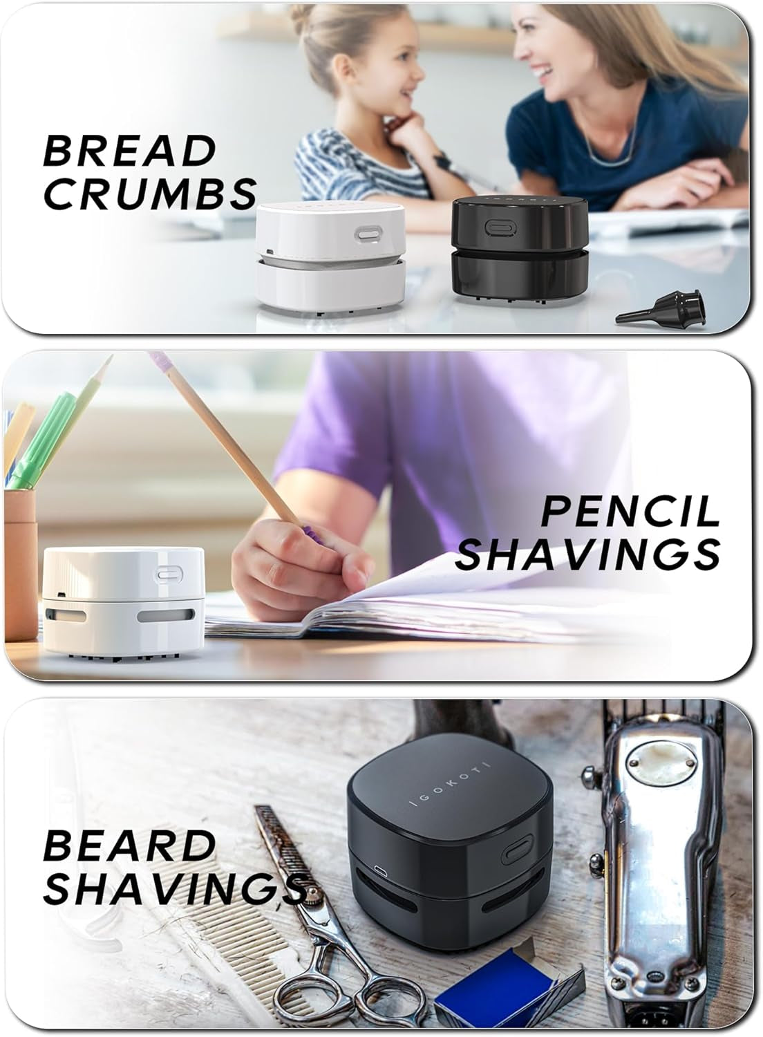 Desk Vacuum Cleaner for Keyboard