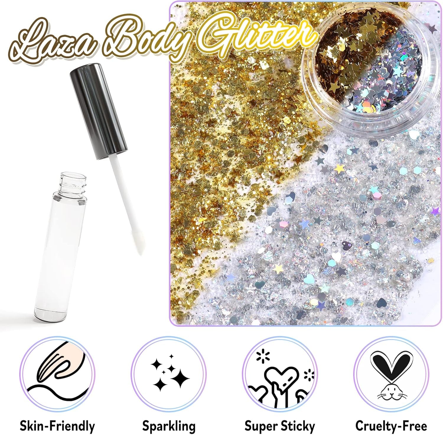 Holographic Body Glitter