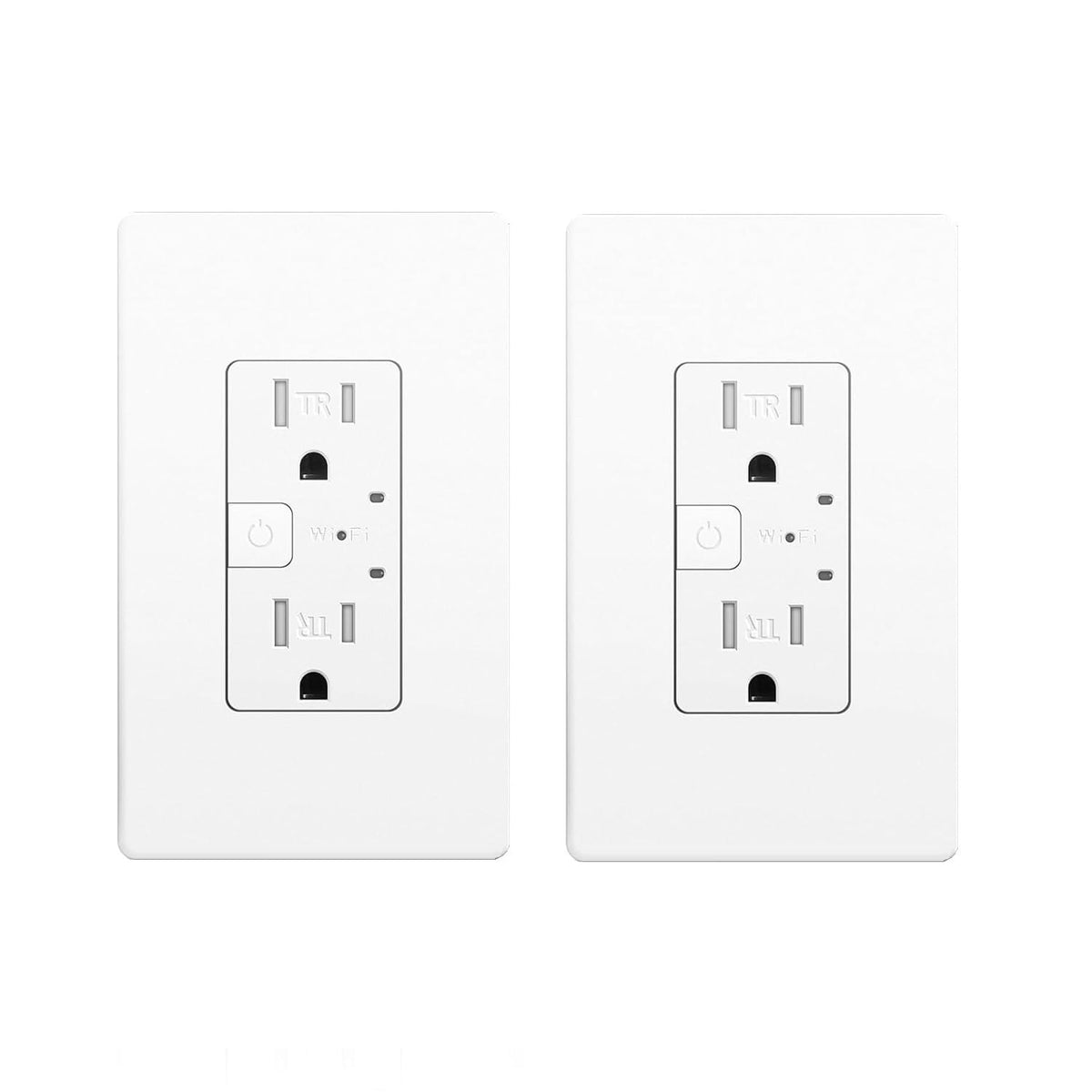 Smart Tamper Resistant Outlet Compatible with Alexa and Google Assistant