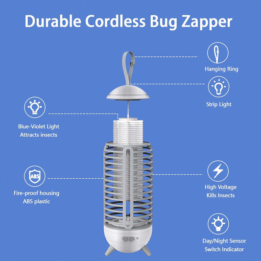 2 in 1 Wireless Mosquito Killer Lamp