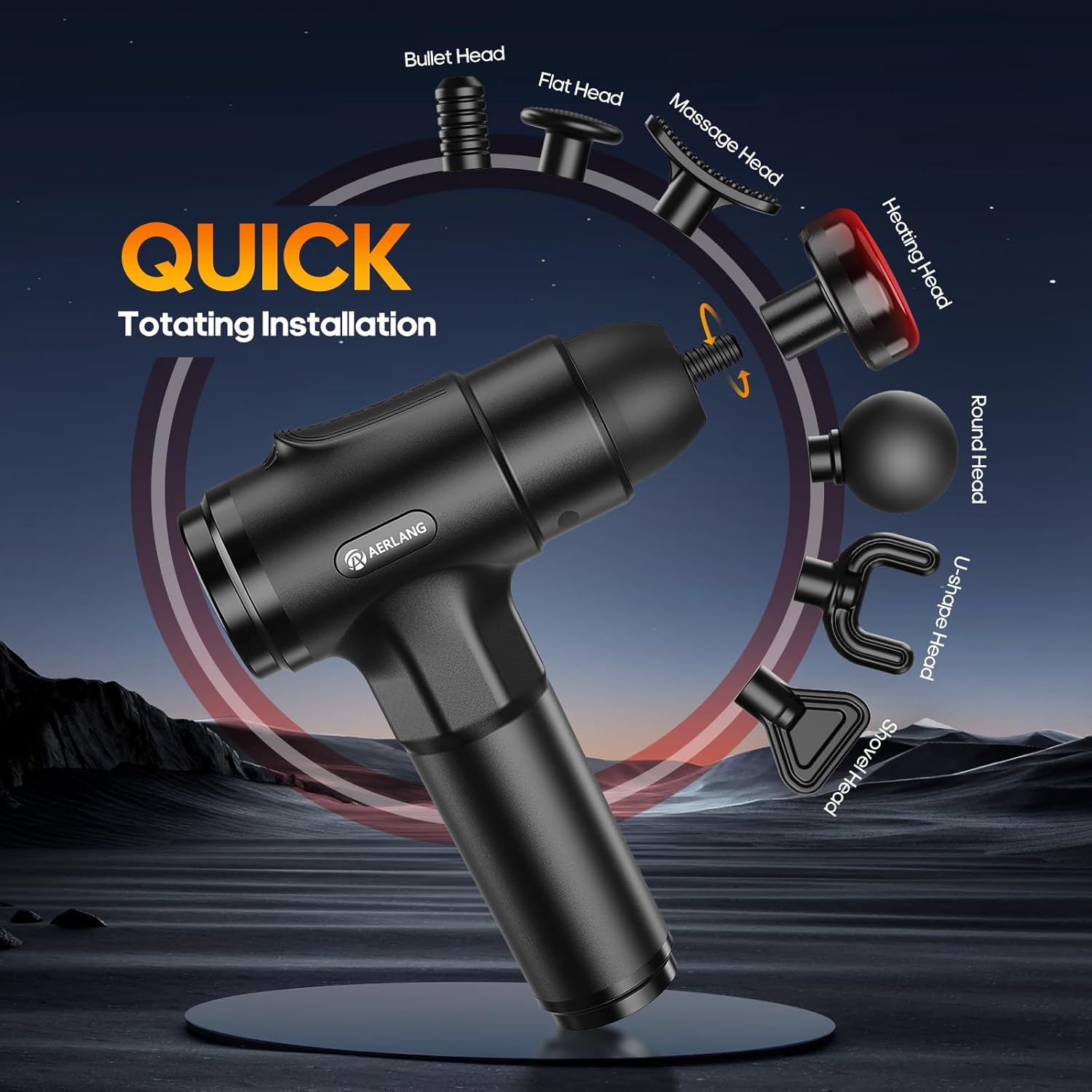 Heat Deep Tissue Back Massager
