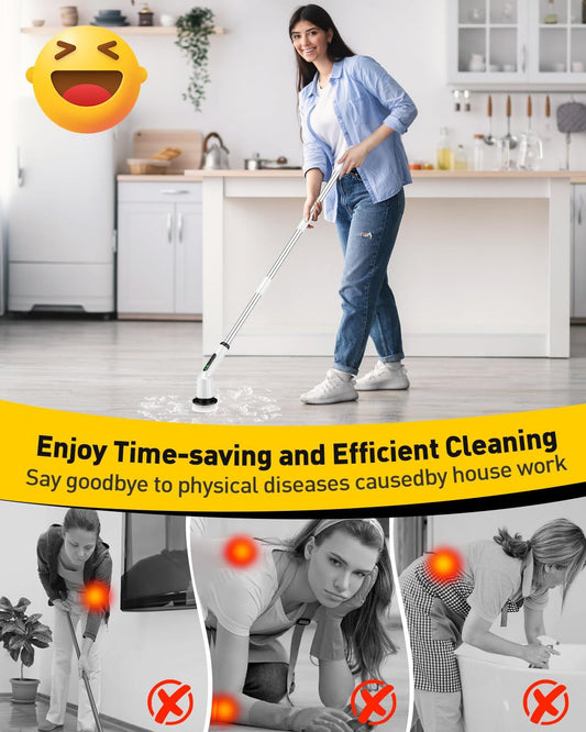Electric Spin Scrubber for Cleaning