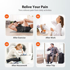 Dual-Channel TENS Unit Muscle Stimulator