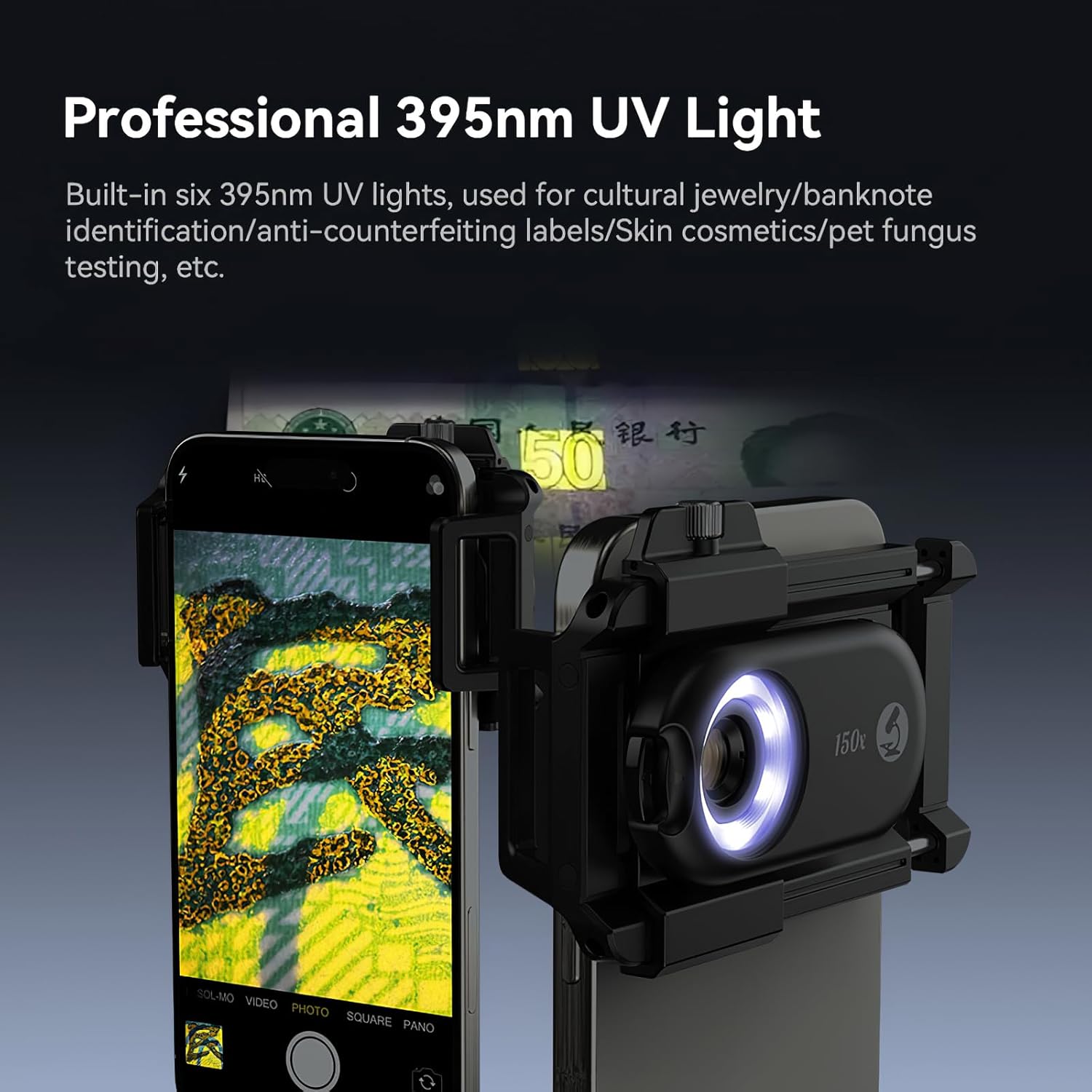 Portable Digital Microscope Phone Camera Lens