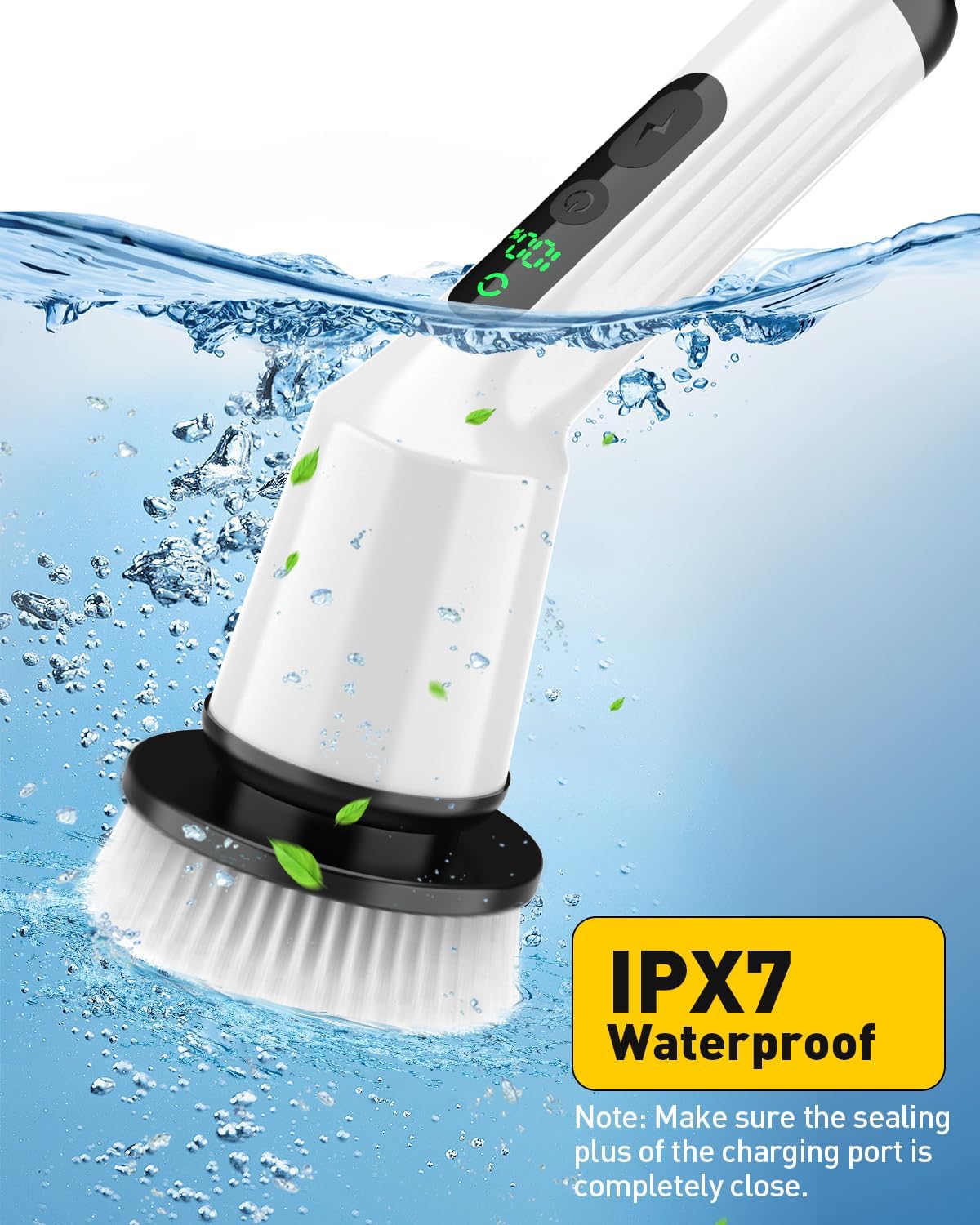 Electric Spin Scrubber for Cleaning