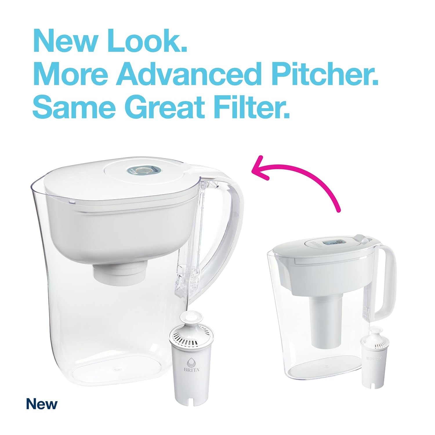 Water Filter Pitcher for Drinking Water 