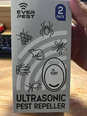 Ultrasonic Pest Control Repeller (2-Pack) Plug