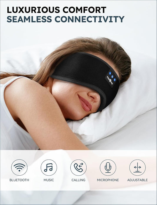 Bluetooth 5.4 Sleep Mask Headband