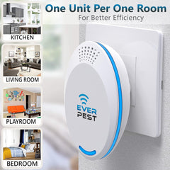 Ultrasonic Pest Control Repeller (2-Pack) Plug