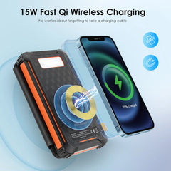22.5 W 26800mAh Fast Solar Power Bank - Salerno