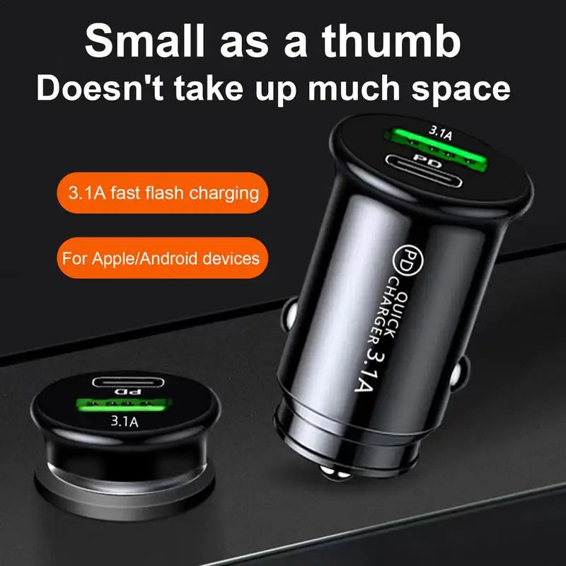 Type C Car Charger Adapter - Salerno