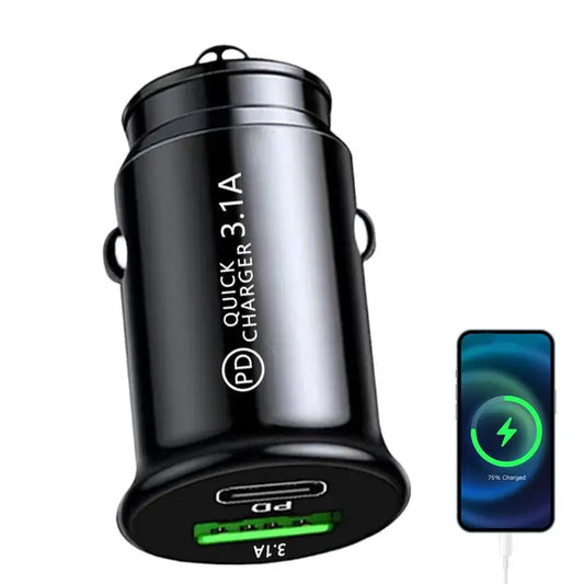 Type C Car Charger Adapter - Salerno