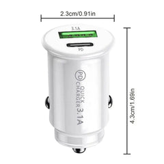Type C Car Charger Adapter - Salerno